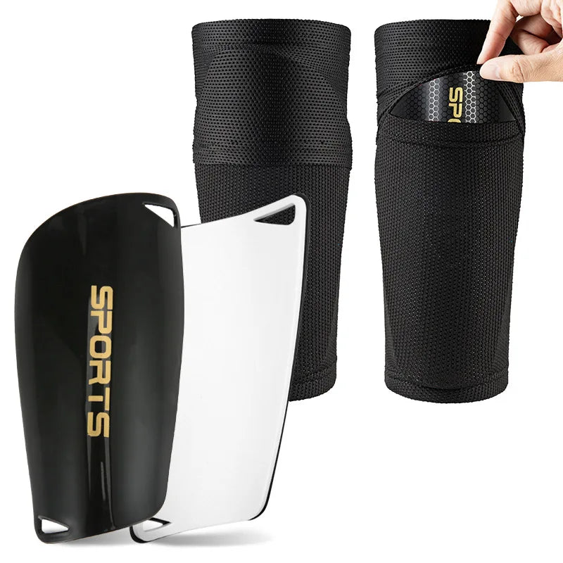 Soccer Shin Guards with Sleeves