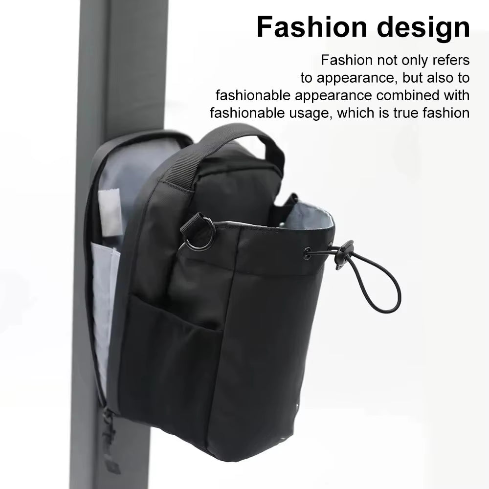 Magnetic Gym Bag Huge Capacity - Phone Pocket Portable Water Bottle Pouch Cross Body Accessories Bag