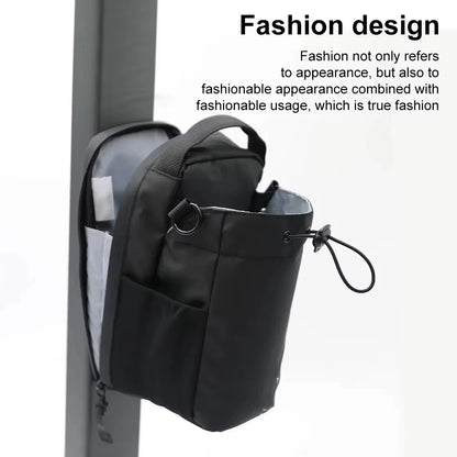 Magnetic Gym Bag Huge Capacity - Phone Pocket Portable Water Bottle Pouch Cross Body Accessories Bag