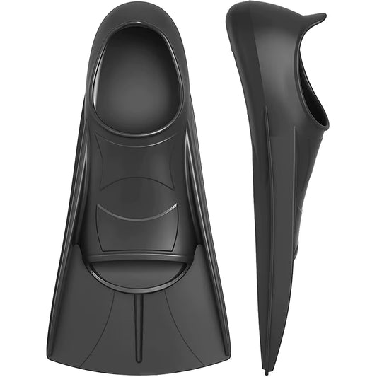 Adult Short Frog Shoes New Silicone Swimming Fin Professional Swimming and Diving Training Webbed Diving Supplies Swimming Fins