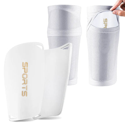 Soccer Shin Guards with Sleeves
