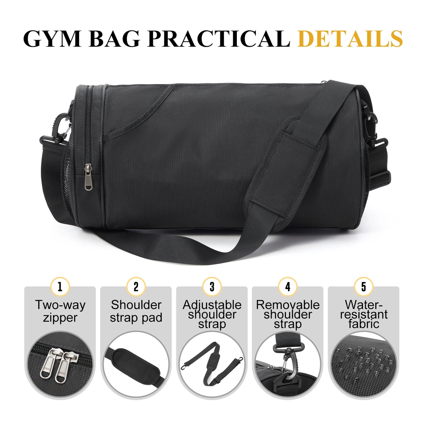 Sports Bag for Travel and Fitness