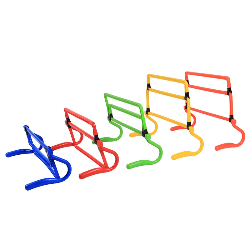 1 four-speed color adjustable hurdle