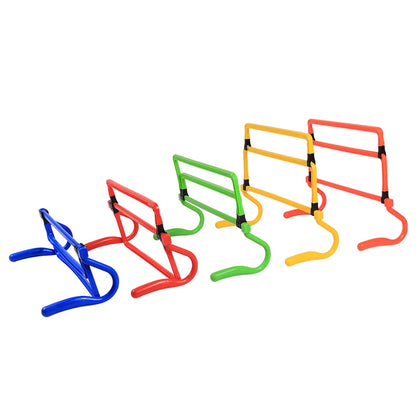 1 four-speed color adjustable hurdle