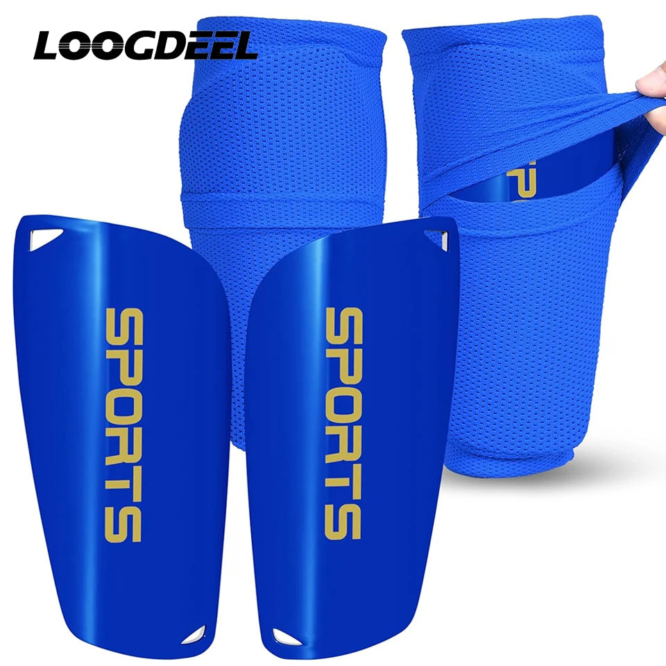 Soccer Shin Guards with Sleeves