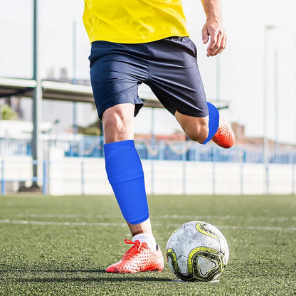 Soccer Shin Guards with Sleeves
