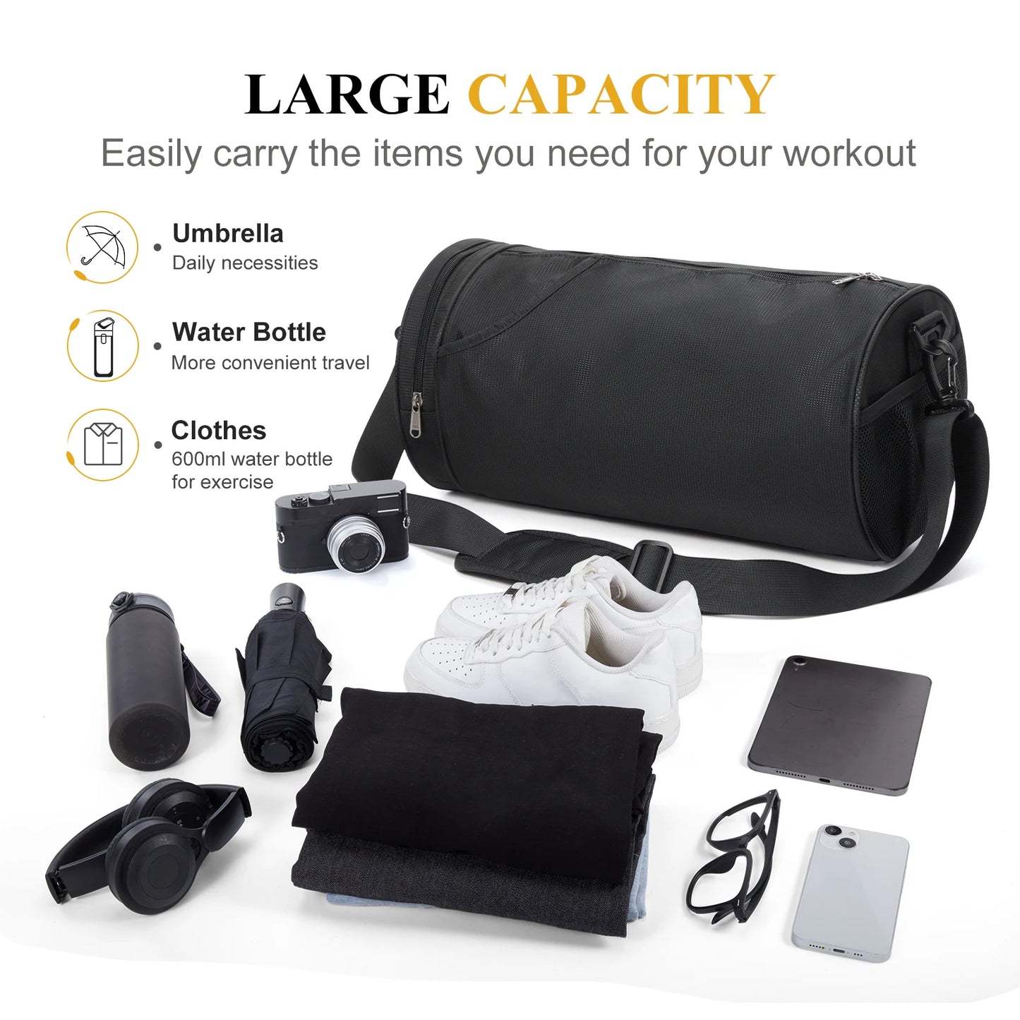 Sports Bag for Travel and Fitness